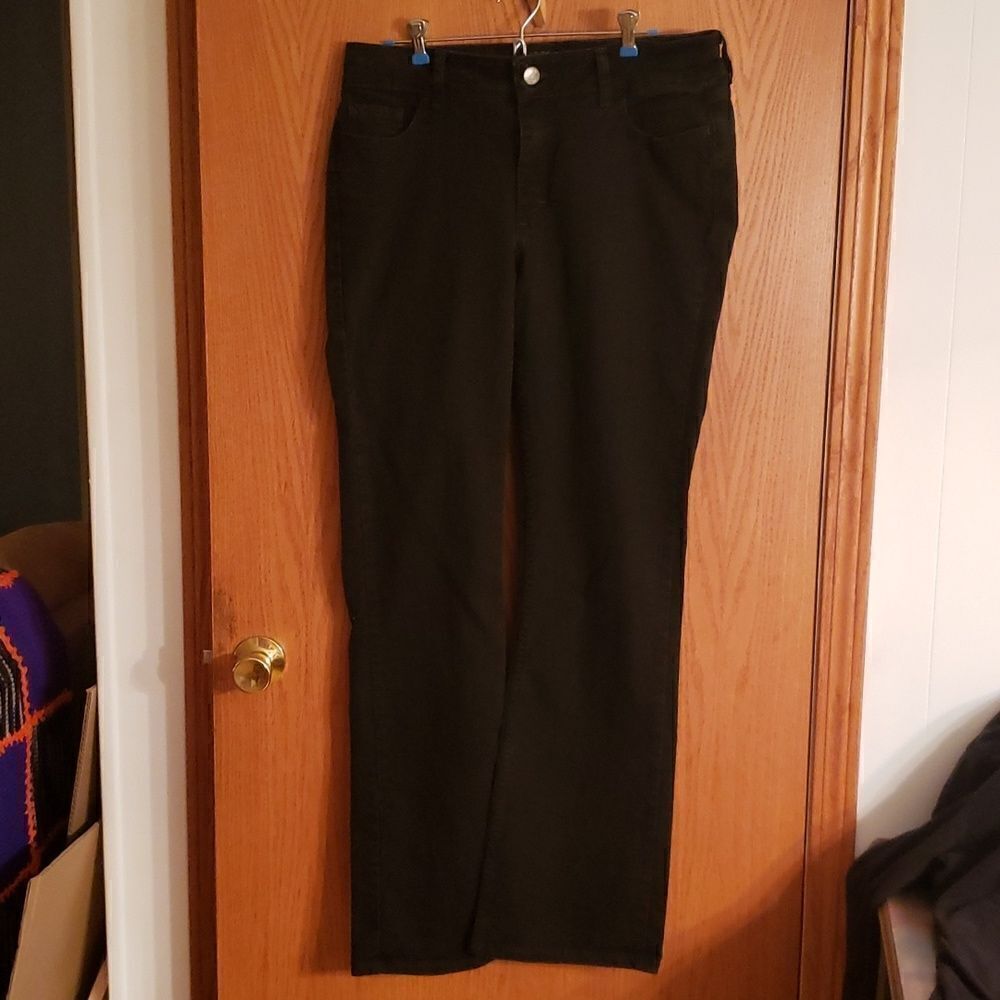Excellent Condition Lee Riders Black Denim Jeans Sz 14L